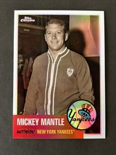 2007 Topps Chrome The Mickey Mantle Story Refractor #MMS21 Numbered #36 of 200