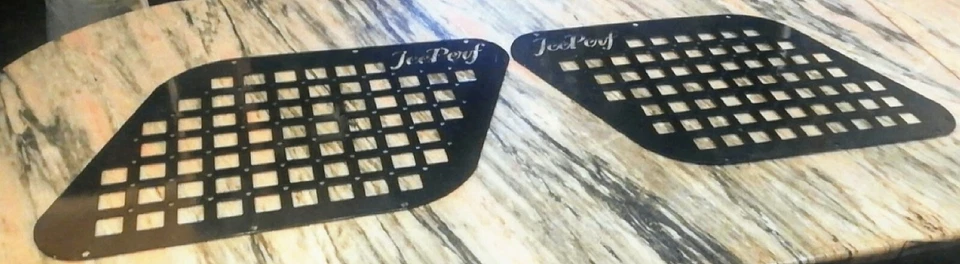 Jeep Grand Cherokee 2005-10 WK/WH DOS (2) paneles Molle QP ventanas con kit de montaje Foto 2 de 4