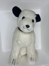 1992 Vintage Dakin RCA Chipper Black  White Terrier Puppy Dog Stuffed Plush 12"