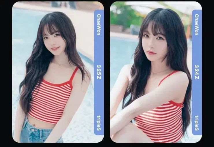 Triple S Chaewon Summer Object 324 325 | eBay