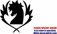 Blue Pegasus Fairy Tail Graphic Die Cut decal sticker Car Truck Boat Window 6"