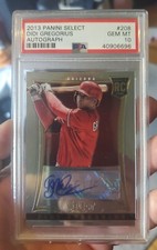 2013 Panini Select  Didi Gregorious Rookie Auto Psa 10 #/750 Yankees Legend 