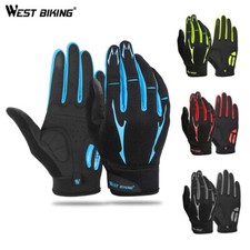 Guanti Ciclismo Touchscreen Traspiranti BMX MTB Sport Bici Bicicletta Equitazione Guanti