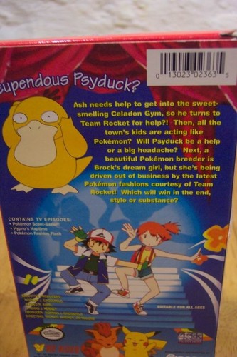 Pokemon Vol. 9: FASHION VICTIMS VHS VIDEO 75 Minutes 1999 - Picture 2 of 2