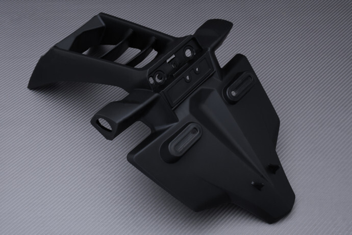 Support de plaque d'immatriculation Yamaha Fazer 800 et bavette garde-boue arrière FZS 2012 2013