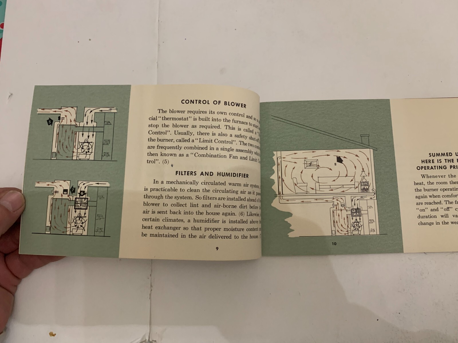 Vintage Lennox Furnace Company Lennox AireFlo Heating System Owners