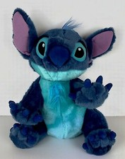 Disney Stitch As Dog Plush 14  Disney Store Limited Stuffed Animal Toy Blue EUC
