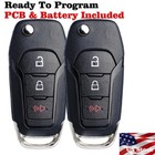 FOR FORD 15-19 F150 F250 F350 REPLACEMENT FLIP KEY REMOTE FOB - Foto 5