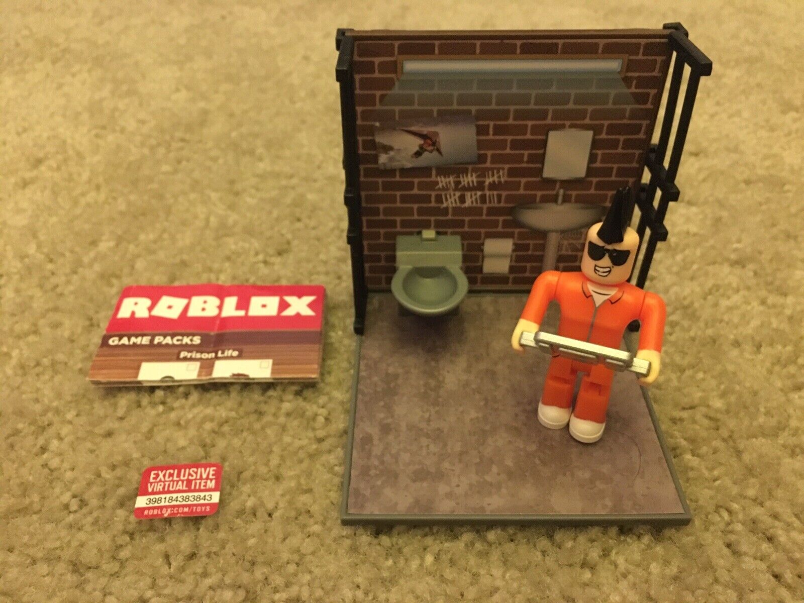 Roblox Desktop Series Jailbreak: Personal Time Action Figure, Not Mint