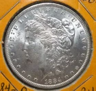 Brilliant uncirculated BU 1884 O New Orleans Morgan silver dollar FREE SHIPPING!