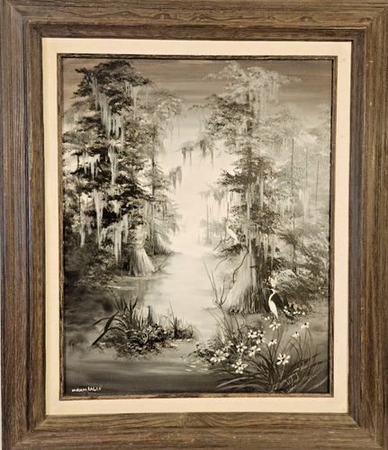 MIRIAM RAGAN, OIL ON CANVAS, BLACK BAYOU - PORTRAIT | eBay