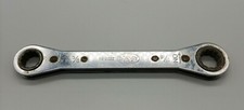 Vintage Bonney Ratchet Box Wrench RB-2022 5/8" and 11/16" - Made in USA