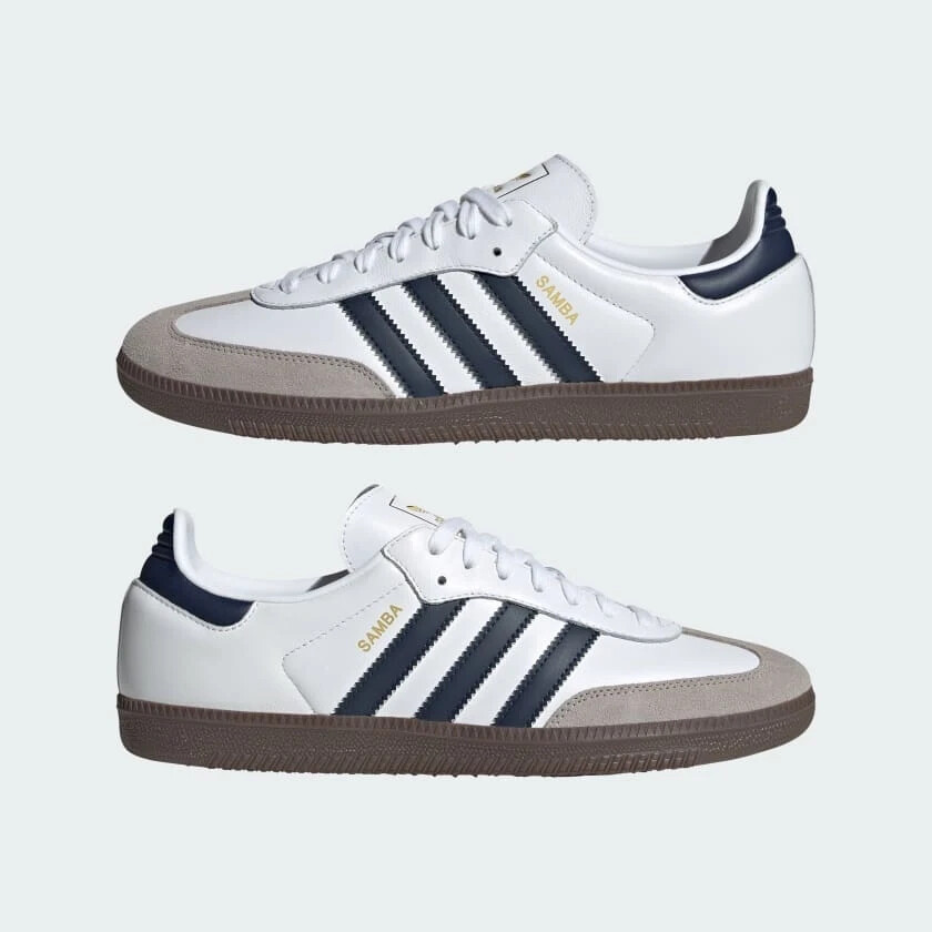 adidas Originals Samba OG JH8795 Cloud White Night Indigo Clear