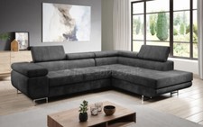 Corner Sofa Bed "ASTON " ANY COLOURS - Delivery up to -  4 week,  Cheapest in UK