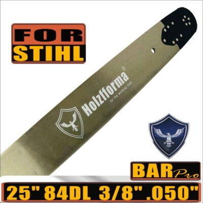 Holzfforma  Pro 24 or 25inch 3/8 .050 84DL Guide Bar For STHL Mount 3003/D025 BL