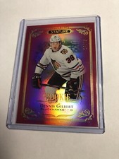 2019-20 UD Stature Dennis Gilbert Rookie Red #14/75 RC SP 🔥
