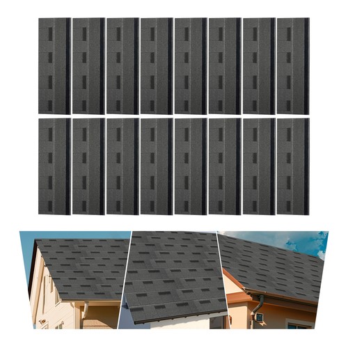 Roofing Shingles Asphalt Shingles Roof Tiles 16Pcs Asphalt Roof Shingles 5.3mm - Picture 63 of 80