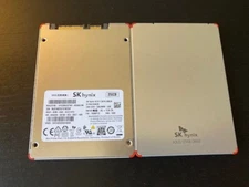 (LOT of 2) SK Hynix SC311 256GB 2.5" 7mm Slim SSD HFS256G32TNF Excellent Health