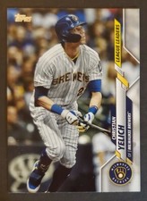 2020 Topps #143 Christian Yelich BREWERS LEAGUE LEADERS baseball card NM/MT