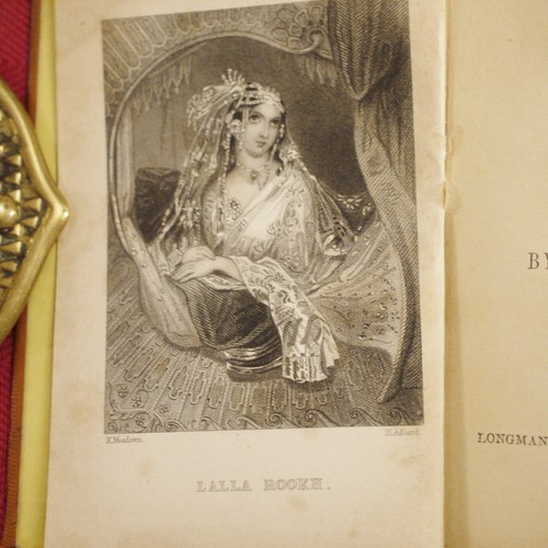 * Miniature * Lalla Rookh An Oriental Romance by Thomas Moore 1854 11cm by 7cm - Imagen 3 de 7