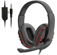 Gaming Headset for PC Surround Sound with Noise Cancelling Over Ear Headphones