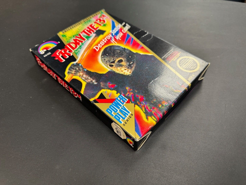 Friday the 13th (Nintendo Entertainment System, 1989) Complete in Box CIB - Picture 3 of 8
