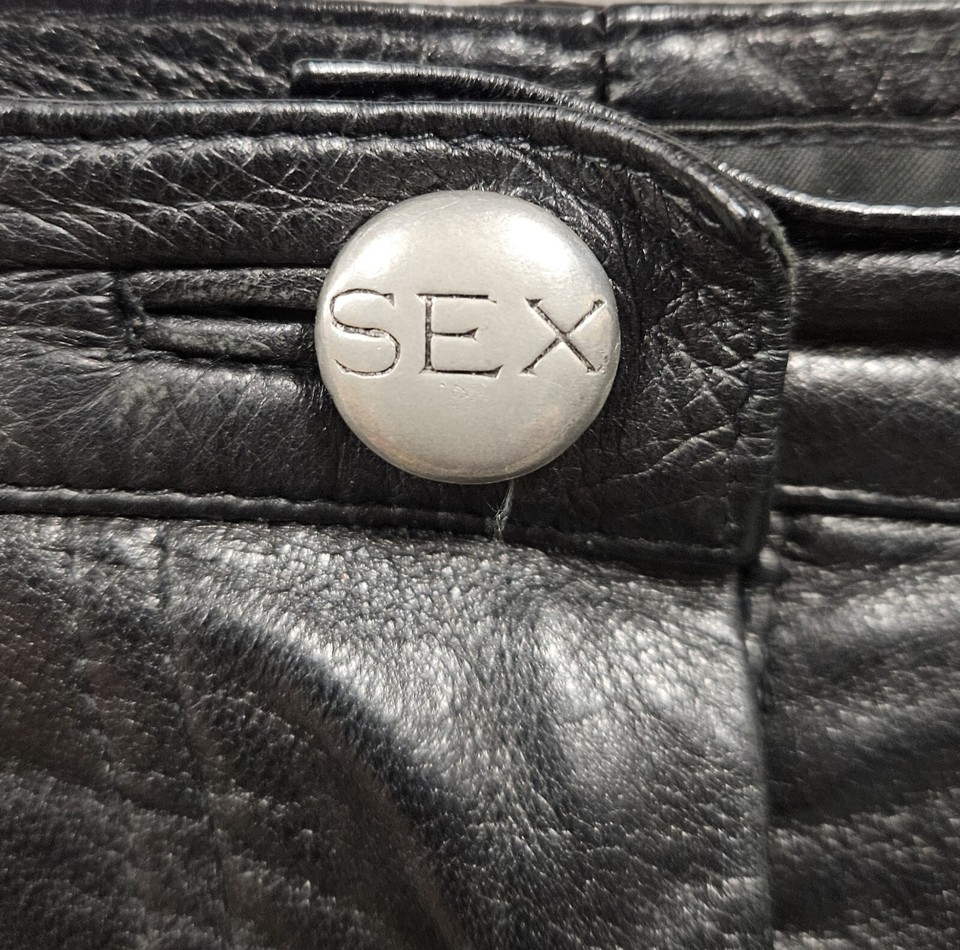 John Richmond Leather Trousers Size 10 Used Soft Leather House