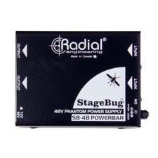 Radial StageBug  SB-48 Power Bar 48v Phantom Power Supply