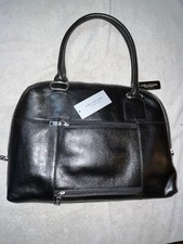 Nwt- Marc New York Andrew Marc Roma Leather Messenger/briefcase