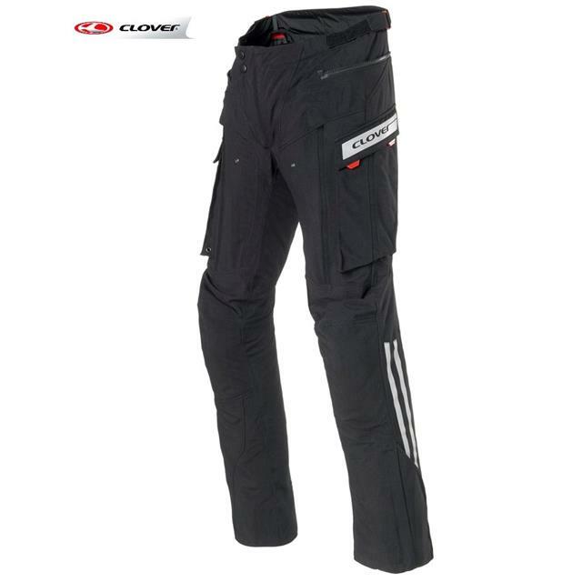 PANTALONI INVERNALI MOTO DONNA CLOVER LAMINATOR WP PANTS LADY NERO (TG.44)