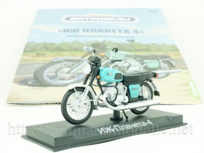1:24 IZh Planeta 4 Motorrad Russische Modimio #33 Soviet Motorcycle UdSSR OVP