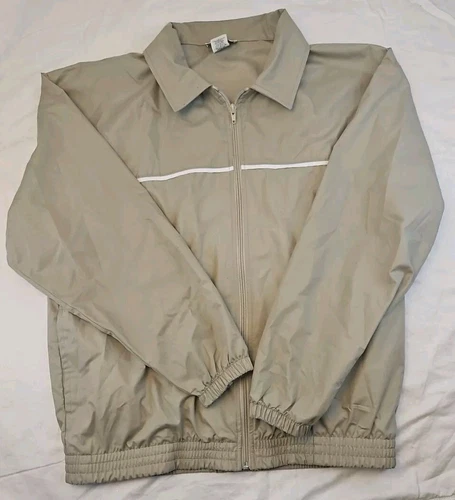 Vtg Norm Thompson Jacket- Escape From The Ordinary-Tan Men's Size L- Lightweight - product listing photo