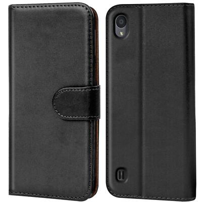 Wallet Case für ZTE Blade A5 2019 Handy Book Cover Flip Tasche Schutzhülle slim