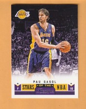 Pau Gasol Los Angeles Lakers 2012-13 Prestige Stars of the NBA #2 8T
