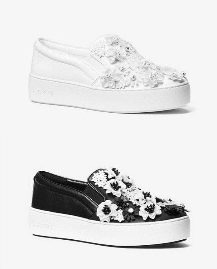 michael kors trent slip on black