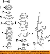KIA OEM 07-25 Amanti Suspension Components-Lateral Arm Nut 545592E000