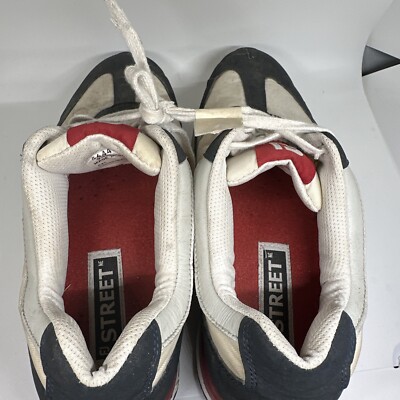 FOOTJOY FJ STREET GOLF SHOES Sneaker Red White Blue 56446 SIZE 9.5