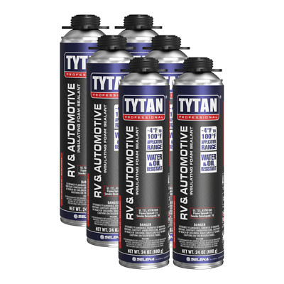 TYTAN Professional RV & Automotive Foam (6 Cans)