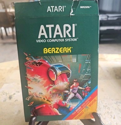 Atari 2600 Berzerk Game Video Computer System 