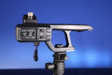 JVC Shotgun Microphone Holder  Camera Handle with Stereo Mixer   XLR Dial Input