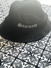 Saginaw Michigan Black Bucket Hat With Explic...