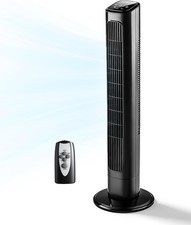 ZOKOP Portable 36'' Electric 3 Speeds Home Office Floor Stand Tower Fan 9H Timer