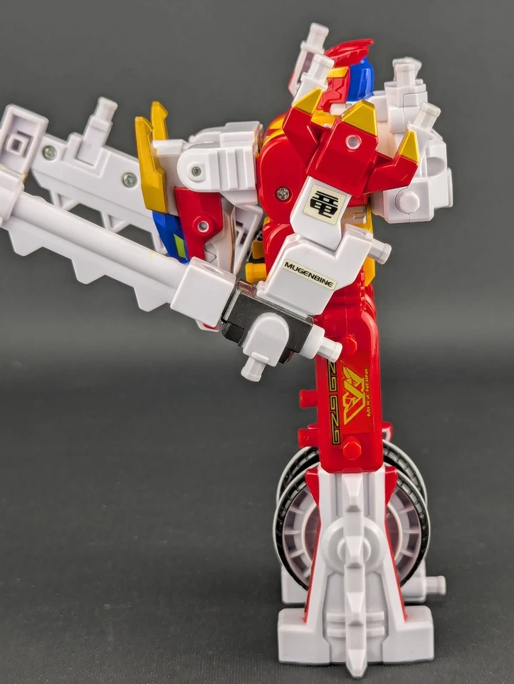 Máquina Robo Mugenbine Mugen Teiouryu Serie Combinada Bandai Completa Foto 2 de 4