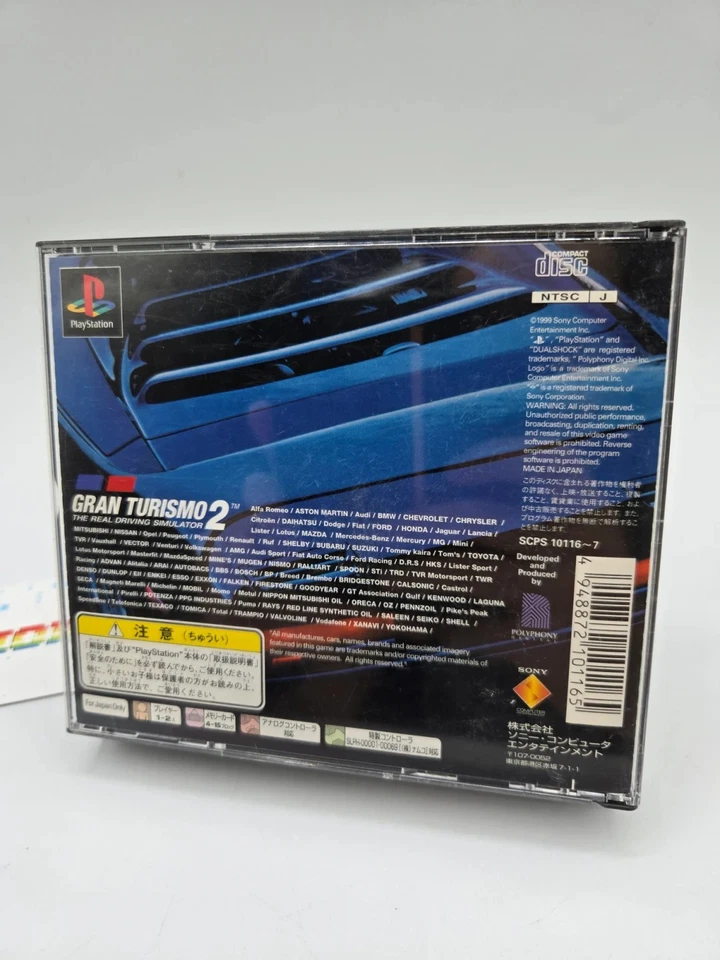 Gran Turismo 2 Sony Playstation 1 Ps1 Jap Ntsc-J - Immagine 2 di 4