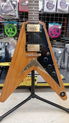 EPIPHONE 1958 KORINA FLYING V Used 2016 Korina body Korina neck w/Gig case