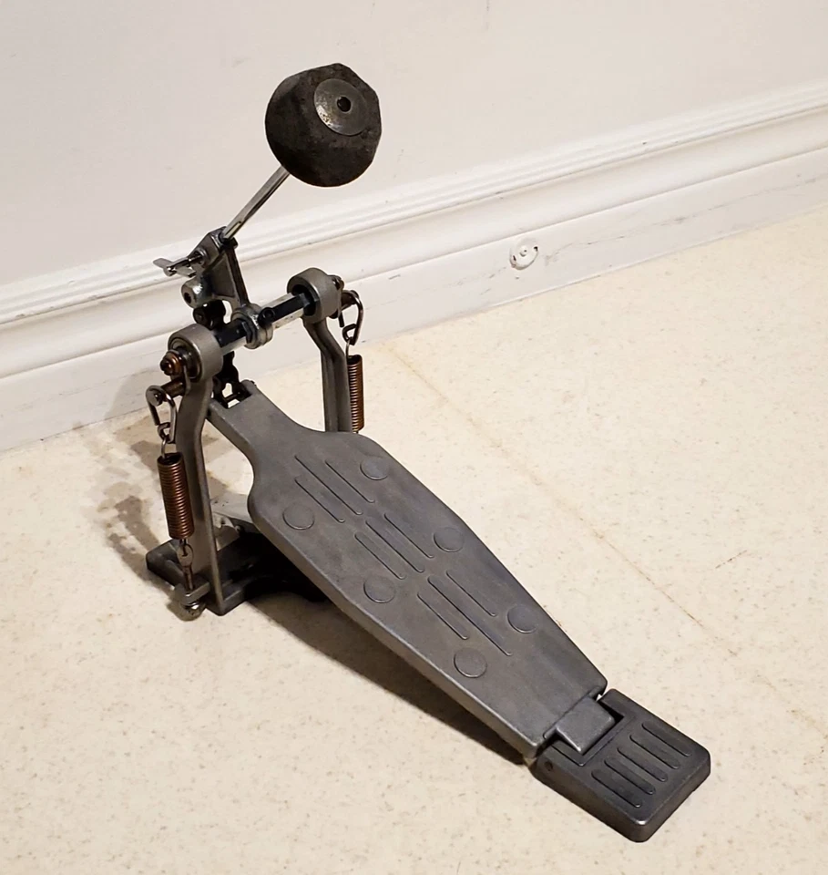 Винтажная педаль для бас-барабана Pearl 1960-е с жестким войлочным молотком - супербыстрая и гладкая A+ - Изображение 3 из 4