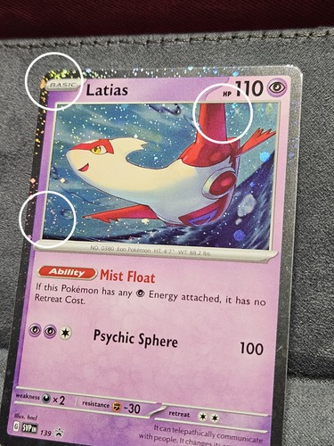Latias 🌀3 SWIRLS🌀 - 139 - SV: Scarlet & Violet Promo Cards (SVP) - Pokemon NM