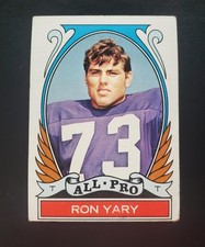 NICE Set Break 1972 Topps HIGH #265 Ron Yary ROOKIE CARD - Minnesota Vikings RC. rookie card picture