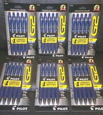 Pilot G2 Retractable Premium Gel Ink Roller Ball Pens, Fine Point, 30 Pens, Blue
