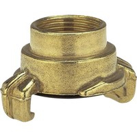 Gardena 07108-20 Messing Klauenkupplung-GewindestüCk Klauenkupplung, 24,2 Mm...